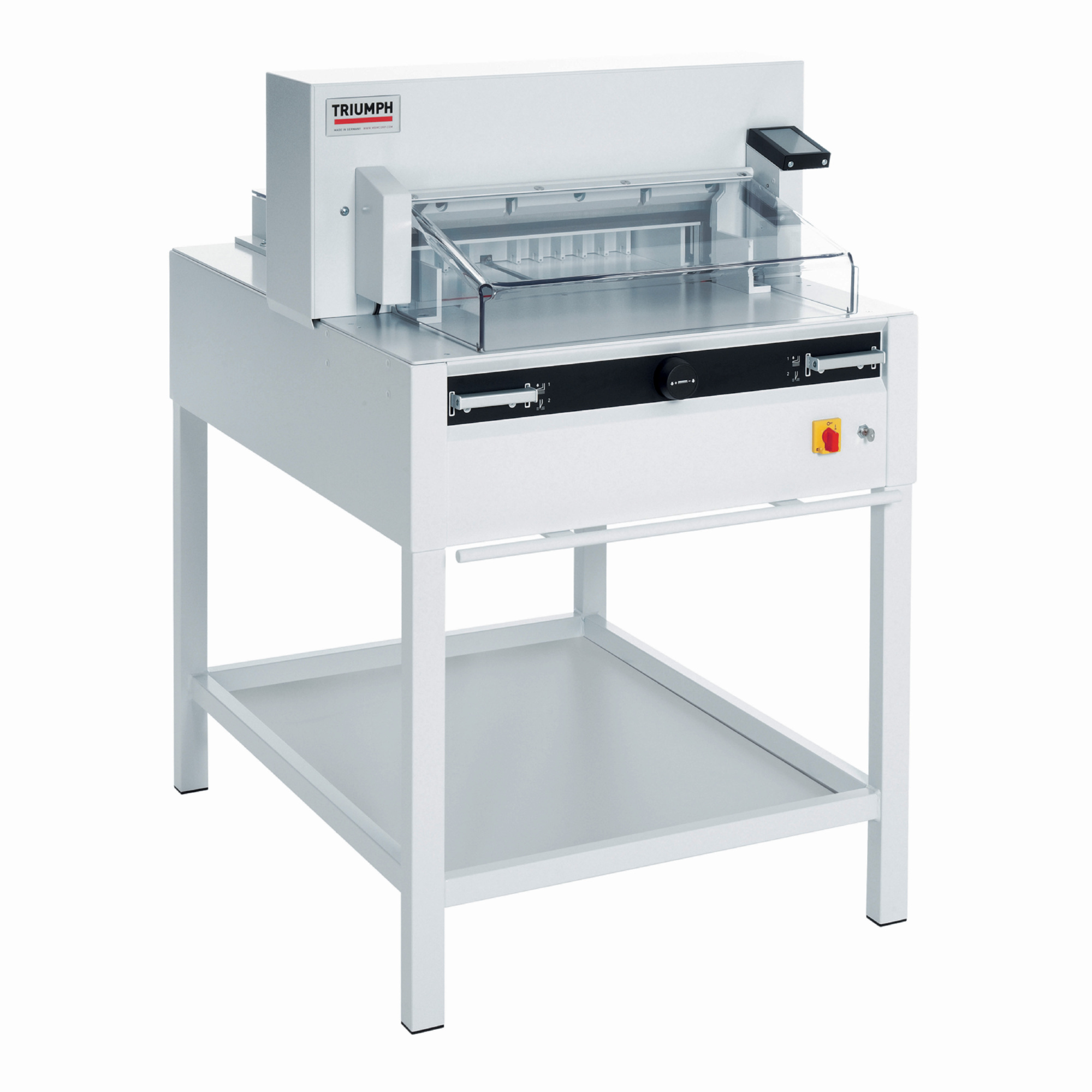 Triumph Programmable Automatic Paper Cutter — 20 3/8in. Cutting Width, Digital Touchpad, Power Back Gauge, Model# 5255